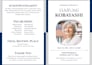 design professional funeral, memorial, and obituary flyers